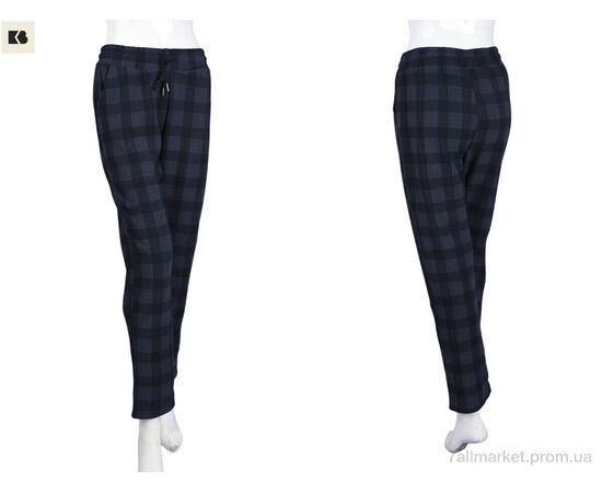 Фотография Женские брюки Зима 001-1-1 navy (5 шт. р.сетка 4XL-8XL) "BIG" недорого оптом от прямого поставщика, изображение 3