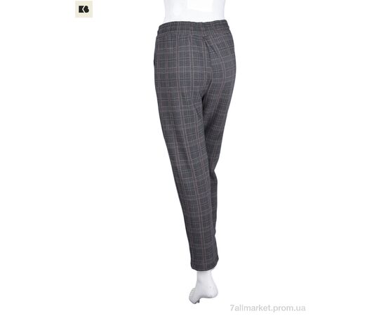 Фотография Женские брюки Зима 001-4-4 grey (5 шт. р.сетка 4XL-8XL) "BIG" недорого оптом от прямого поставщика, изображение 2