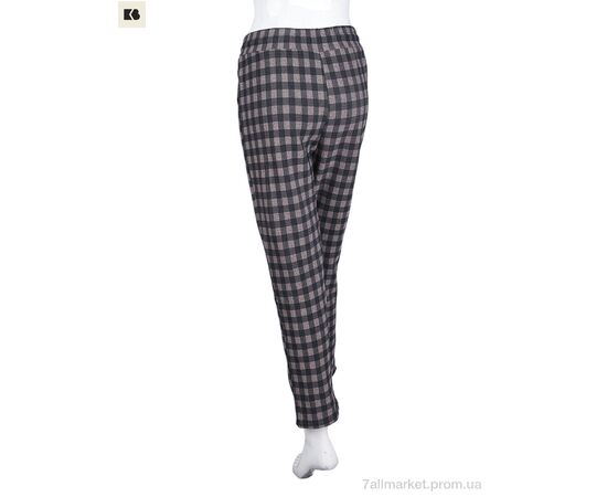 Фотография Женские брюки Зима 001-2-2 brown (5 шт. р.сетка 4XL-8XL) "BIG" недорого оптом от прямого поставщика, изображение 2