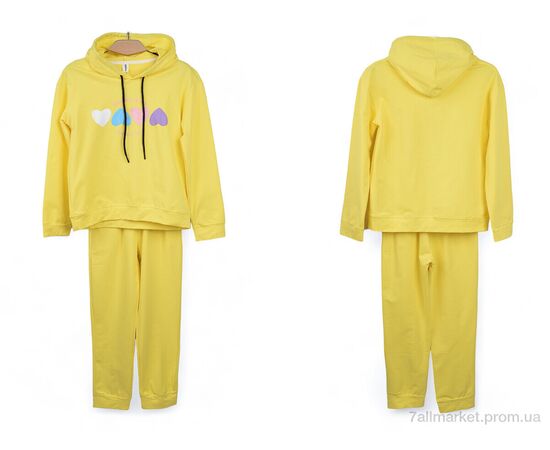 Фотография Спортивный костюм детский Весна/осень 3750-804-2 yellow (5 шт. р.сетка 110-150) "Мир" недорого оптом от прямого поставщика, изображение 3