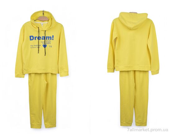 Фотография Спортивный костюм детский Весна/осень 3750-805-4 yellow (5 шт. р.сетка 110-150) "Мир" недорого оптом от прямого поставщика, изображение 3