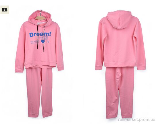 Фотография Спортивный костюм детский Весна/осень 3750-805-3 pink (5 шт. р.сетка 110-150) "BIG" недорого оптом от прямого поставщика, изображение 3