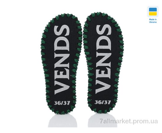 Тапки жіночі для будинку Весна/осінь 184W сірий (9 пар р.36-41) "Active" недорого оптом від прямого постачальника, зображення 3