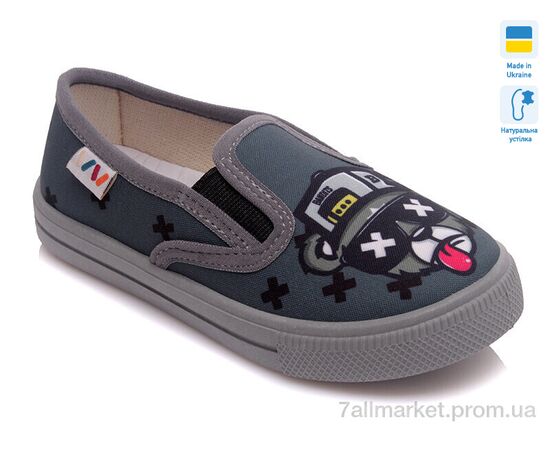 Сліпони дитячі без шнурків Весна/осінь Weestep W-R107850221-WS (8 пар р.27-34) "Prime-Opt" недорого оптом від прямого постачальника, зображення 2