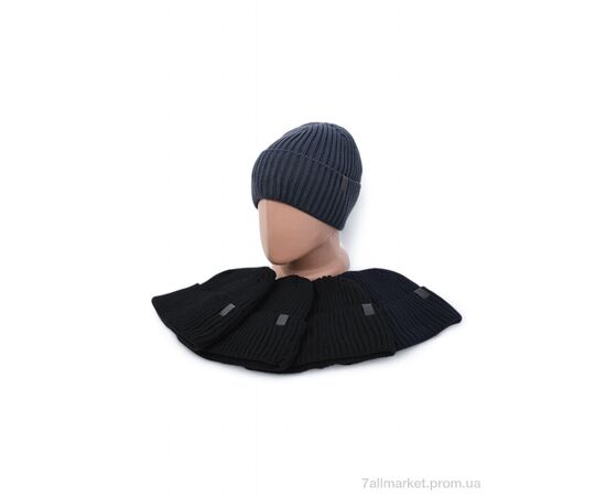 Шапка чоловіча Зима 00SA1340 mix (5 шт. р.сітка52-54) "Red Hat" недорого оптом від прямого постачальника, зображення 2 Шапка чоловіча Зима 00SA1340 mix (5 шт. р.сітка52-54) "Red Hat" недорого оптом від прямого постачальника, зображення 2