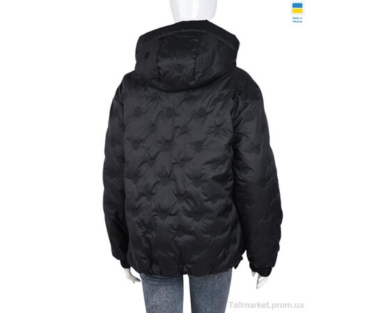 Куртка жіноча Весна/осінь Mila чорний (5 шт. р.сітка48-56) "Tatiana-DIVO" недорого оптом від прямого постачальника, зображення 2 Куртка жіноча Весна/осінь Mila чорний (5 шт. р.сітка48-56) "Tatiana-DIVO" недорого оптом від прямого постачальника, зображення 2