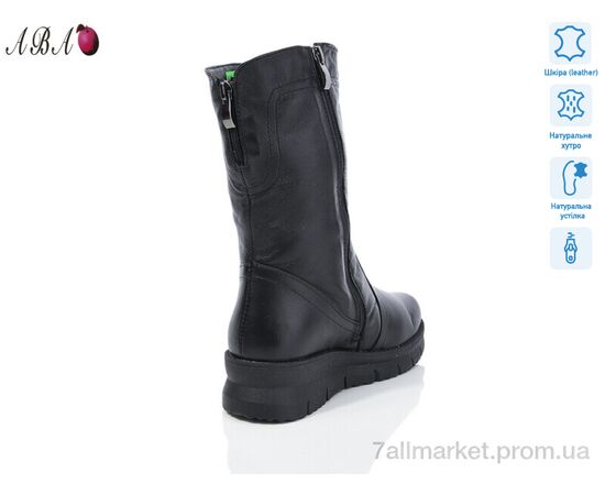Чоботи жіночі зручні Зима 732 (7 пар р.36-41) "Aba" недорого оптом від прямого постачальника, зображення 2
