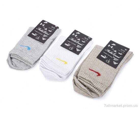 Жіночі шкарпетки Весна/осінь T135 mix (12 шт. р.сітка36-40) "Textile" недорого оптом від прямого постачальника, зображення 2