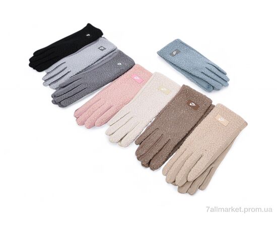 Фотография Перчатки женские Зима B25-1 mix (12 шт. р.сетка 6,5-8,5) "TUZZI" недорого оптом от прямого поставщика, изображение 2