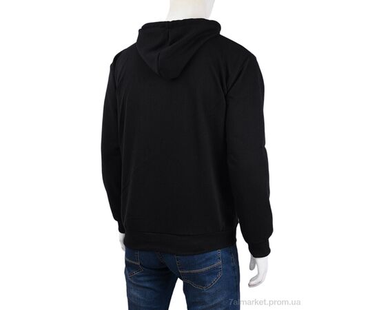 Фотография Батник мужской Зима N446 black (4 шт. р.сетка L-3XL) "Textile" недорого оптом от прямого поставщика, изображение 3