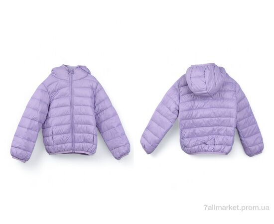 Фотография Куртка детская Весна/осень 3791-4 violet (5 шт. р.сетка 110-150) "Мир" недорого оптом от прямого поставщика, изображение 3