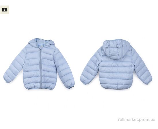 Фотография Куртка детская Весна/осень 3791-16 l.blue (5 шт. р.сетка 90-130) "BIG" недорого оптом от прямого поставщика, изображение 3