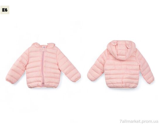 Фотография Куртка детская Весна/осень 3791-18 pink (5 шт. р.сетка 90-130) "BIG" недорого оптом от прямого поставщика, изображение 3