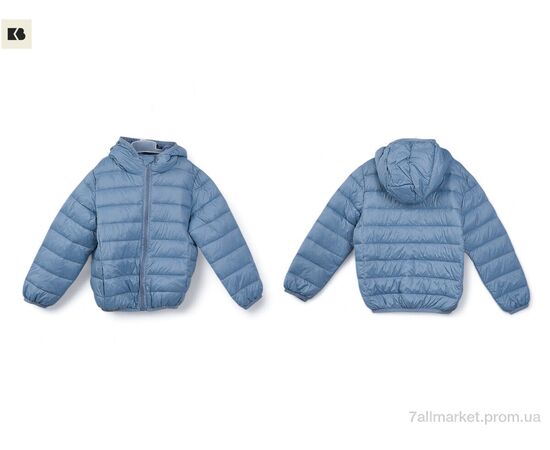 Фотография Куртка детская Весна/осень 3791-5 blue (5 шт. р.сетка 110-150) "BIG" недорого оптом от прямого поставщика, изображение 3