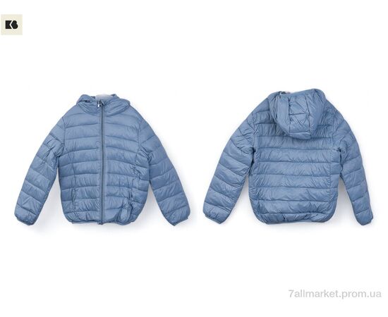 Фотография Куртка детская Весна/осень 3791-22 blue (5 шт. р.сетка 130-170) "BIG" недорого оптом от прямого поставщика, изображение 3