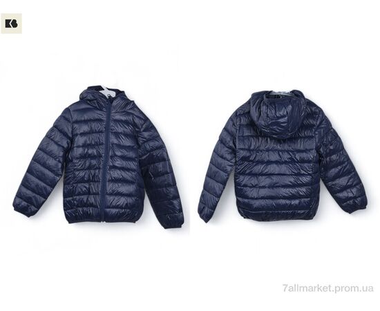 Фотография Куртка детская Весна/осень 3791-21 navy (5 шт. р.сетка 130-170) "BIG" недорого оптом от прямого поставщика, изображение 3