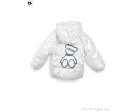Фотография Куртка детская Весна/осень 3791-11 white (5 шт. р.сетка 100-140) "BIG" недорого оптом от прямого поставщика, изображение 2