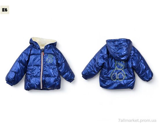Фотография Куртка детская Весна/осень 3791-12 navy (5 шт. р.сетка 100-140) "BIG" недорого оптом от прямого поставщика, изображение 3