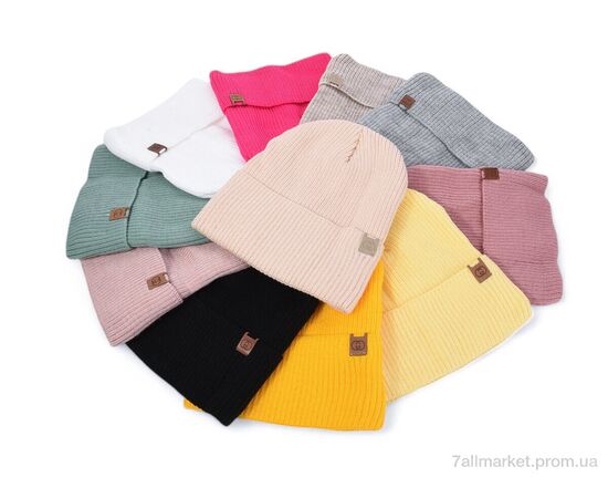 Фотография Женская шапка Зима 30-04 mix (5 шт. р.сетка One size) "TUZZI" недорого оптом от прямого поставщика, изображение 4