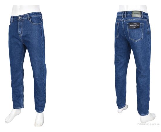 Джинси чоловічі Весна/осінь FBR9032 (8 шт. р.сітка28-36) "Baron" недорого оптом від прямого постачальника, зображення 3