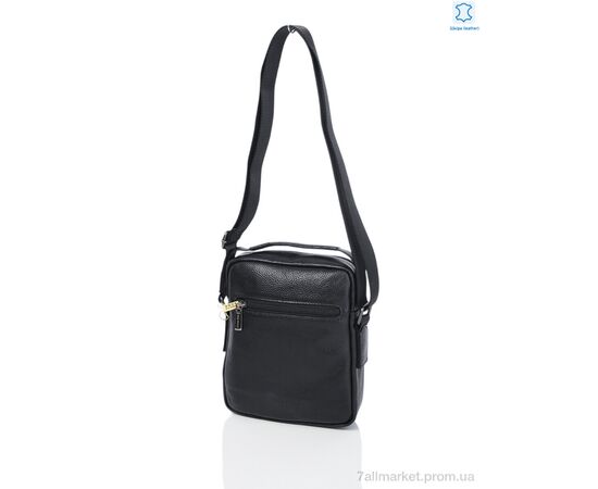 Сумка чоловіча 0188 black 23*19*5 см, "GLAMORTA" недорого оптом від прямого постачальника, зображення 2
