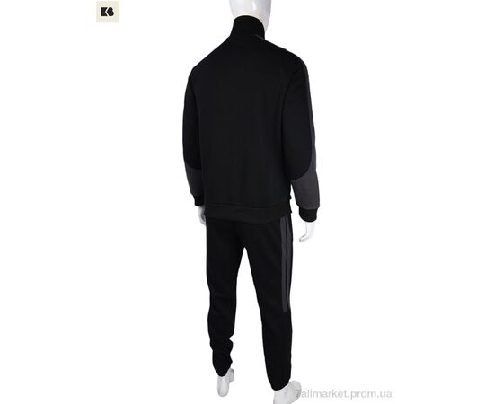 Фотография Спортивный костюм мужской Весна/осень 3838-13-1 black (5 шт. р.сетка L-4XL) "BIG" недорого оптом от прямого поставщика, изображение 2