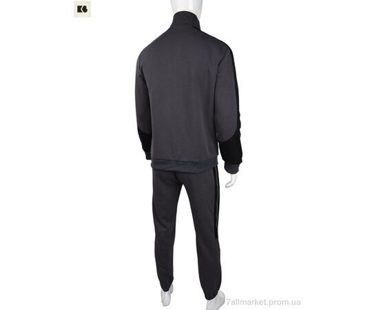 Фотография Спортивный костюм мужской Весна/осень 3838-13-2 grey (5 шт. р.сетка L-4XL) "BIG" недорого оптом от прямого поставщика, изображение 2