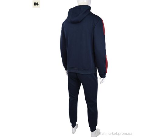 Фотография Спортивный костюм мужской Весна/осень 3838-08-2 navy (5 шт. р.сетка L-4XL) "BIG" недорого оптом от прямого поставщика, изображение 2