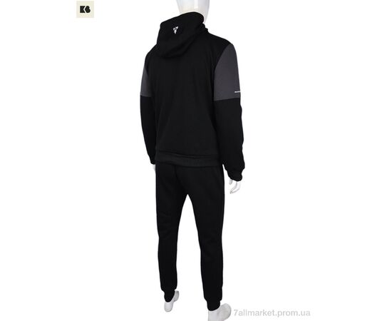 Фотография Спортивный костюм мужской Весна/осень 3838-07-1 black (5 шт. р.сетка L-4XL) "BIG" недорого оптом от прямого поставщика, изображение 2