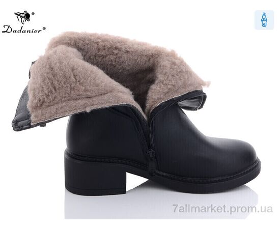 Фотография Сапоги женские удобные зима K3681 (8 пар р.37-41) "Dadanier" недорого оптом от прямого поставщика, изображение 3