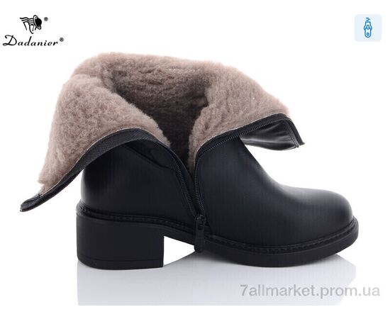 Фотография Сапоги женские удобные зима K3682 (8 пар р.37-41) "Dadanier" недорого оптом от прямого поставщика, изображение 3