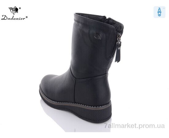 Фотография Ботинки женские стильные зима K607-2 (8 пар р.37-42) "Dadanier" недорого оптом от прямого поставщика, изображение 2