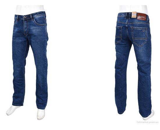 Джинси чоловічі Весна/осінь BR9512ZT (8 шт. р.сітка30-38) "Baron" недорого оптом від прямого постачальника, зображення 3