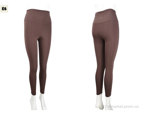 Лосінси жіночі Зима 3813-4 brown (6 шт. р.сіткаS-XL) "BIG" недорого оптом від прямого постачальника, зображення 3