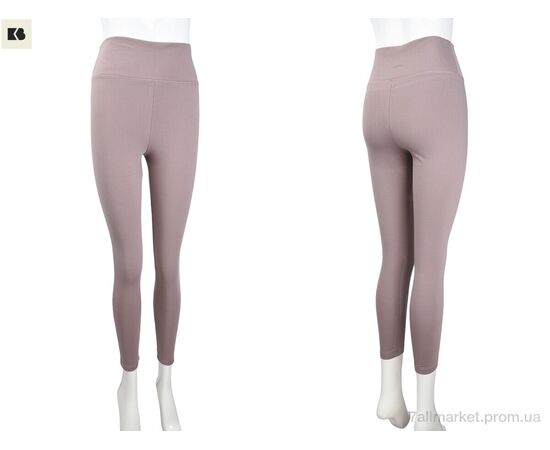 Лосінси жіночі Зима 3813-5 beige (6 шт. р.сіткаS-XL) "BIG" недорого оптом від прямого постачальника, зображення 3