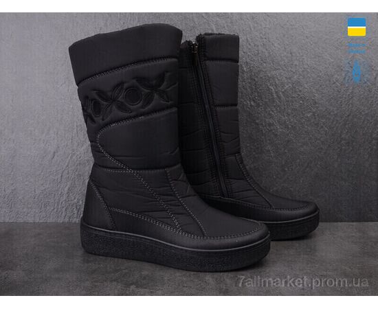 Дутики женские утепленные зима Paolla 250 чорний (8 пар р.37-42) "Paolla" недорого оптом от прямого поставщика, изображение 2 Фотография Дутики женские утепленные зима Paolla 250 чорний (8 пар р.37-42) "Paolla" недорого оптом от прямого поставщика, изображение 2