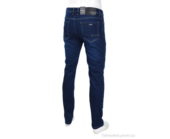 Джинси чоловічі Зима F703 фліс (8 шт. р.сітка32-38) "Baron" недорого оптом від прямого постачальника, зображення 2