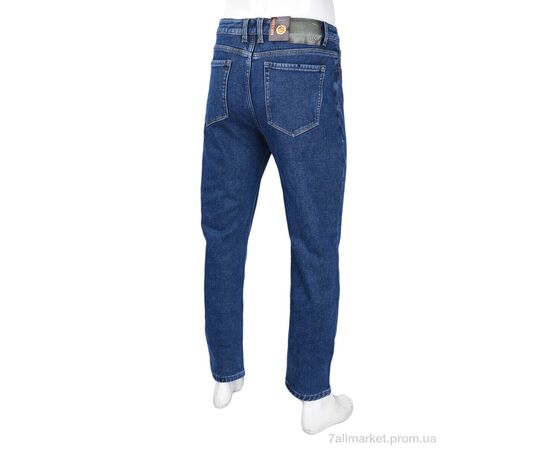 Джинси чоловічі Зима FM9031 фліс (8 шт. р.сітка29-38) "Baron" недорого оптом від прямого постачальника, зображення 2