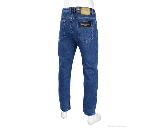 Фотография Джинсы мужские Зима MF721 фліс (8 шт. р.сетка 29-38) "Baron" недорого оптом от прямого поставщика, изображение 2