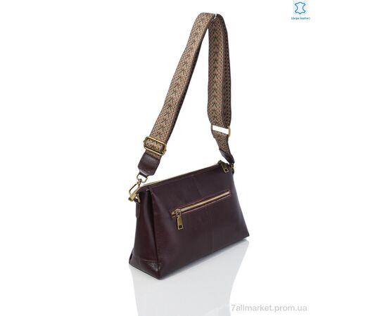 Жіноча сумка W037 brown 19*28*10 см, "Sunshine bag" недорого оптом від прямого постачальника, зображення 2