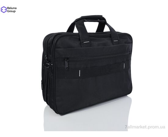 Сумка чоловіча 1309 black 30*40*12 см, "Reluna Group" недорого оптом від прямого постачальника, зображення 2 Сумка чоловіча 1309 black 30*40*12 см, "Reluna Group" недорого оптом від прямого постачальника, зображення 2
