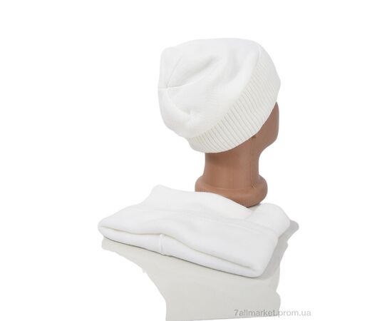 Фотография Женская шапка Зима HS001-1 white (3 шт. р.сетка One size) "TUZZI" недорого оптом от прямого поставщика, изображение 2