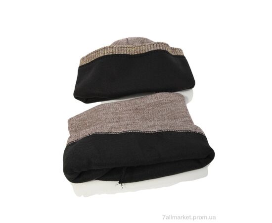 Фотография Женская шапка Зима HS001-6 brown (3 шт. р.сетка One size) "TUZZI" недорого оптом от прямого поставщика, изображение 2