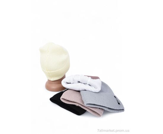 Жіноча шапка Зима SA6611 mix фліс (5 шт. р.сітка52-56) "Red Hat" недорого оптом від прямого постачальника, зображення 2