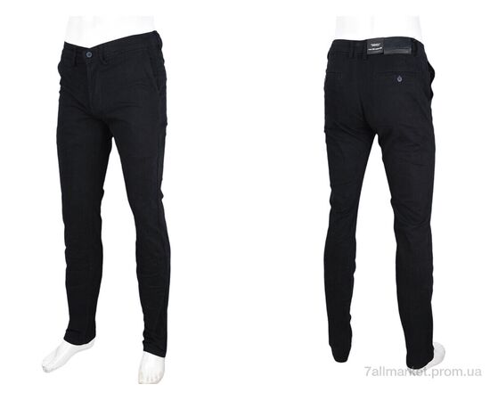 Фотография Джинсы мужские Весна/осень GS7173 black (8 шт. р.сетка 29-38) "Obuvok" недорого оптом от прямого поставщика, изображение 3