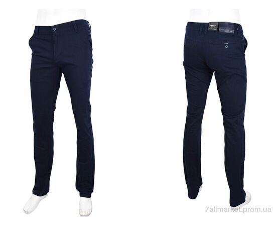 Фотография Джинсы мужские Весна/осень GS7130 navy (8 шт. р.сетка 29-38) "Obuvok" недорого оптом от прямого поставщика, изображение 3