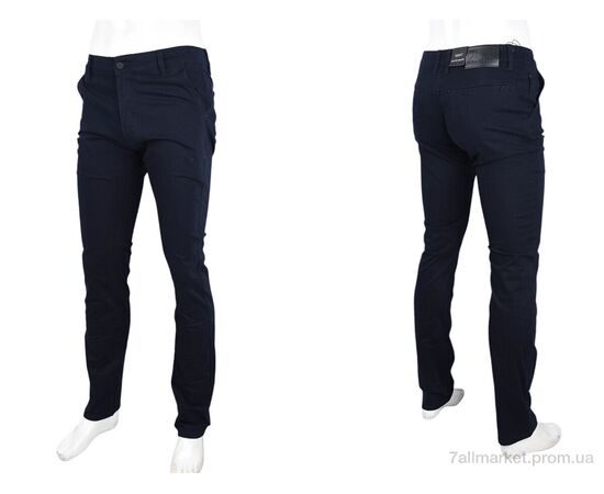 Фотография Джинсы мужские Весна/осень GS7132 navy (8 шт. р.сетка 29-38) "Obuvok" недорого оптом от прямого поставщика, изображение 3