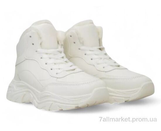 Кросівки жіночі модні Зима 248RDM08 білий (8 пар р.36-41) "Massmag" недорого оптом від прямого постачальника, зображення 3