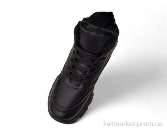 Фотография Кроссовки женские модные зима 248RDM08 чорний (8 пар р.36-41) "Massmag" недорого оптом от прямого поставщика, изображение 2