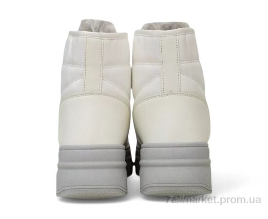 Черевики жіночі стильні Зима 248RAM017 біло-сірий (8 пар р.36-41) "Massmag" недорого оптом від прямого постачальника, зображення 4